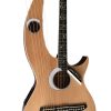 Custom Eclipse Harp Double Neck Tree of Life Inlay Acoustic Electric Guitar