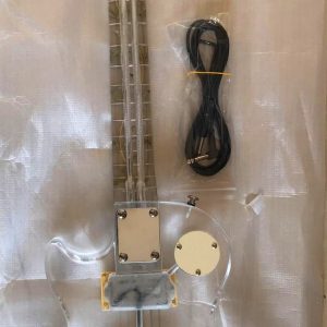 Alternative view of Custom Meridian Plexiglass Acrylic Tree of Life Inlay Guitar