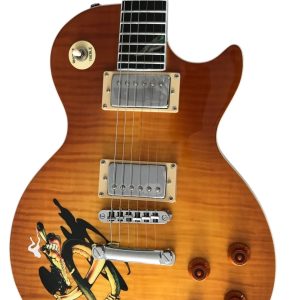 Custom Crown Sunset Burst Flame Maple Top  Snakepit Guitar