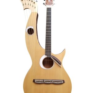 Custom Eclipse Harp Double Neck Guitar