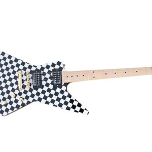 Alternative view of Custom Crown RN Hamer Checkerboard Guitar