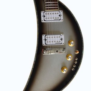 Custom Tribal Black Burst Moonsault Electric Guitar