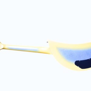 Alternative view of Custom Tribal Yellow Burst Moonsault Electric Guitar