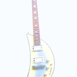 Custom Tribal Yellow Burst Moonsault Electric Guitar