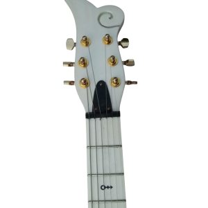 Alternative view of Custom Ember Prince Cloud White Guitar
