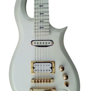 Custom Ember Prince Cloud White Guitar
