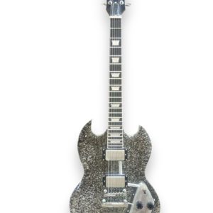 Custom Crown SG Plexiglass Acrylic Led Guitar