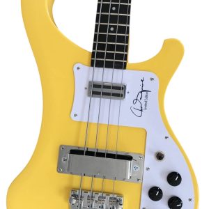 Custom Nova 4001 Chris Squire TV Yellow Neck Thru Bass