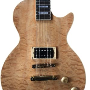 Custom Crown Quilted Maple Top Birdseye Single Pickup Guitar