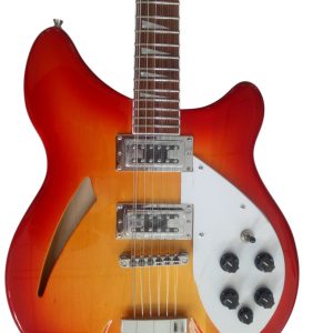 Custom Nova 330 Semi Hollow Fireglo Sunburst 12 String Guitar