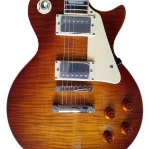 Custom Crown Tobacco Burst Flame Maple Top Guitar