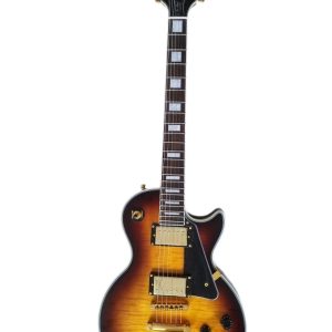 Alternative view of Custom Crown Vintage Sunburst Flame Maple Top Guitar