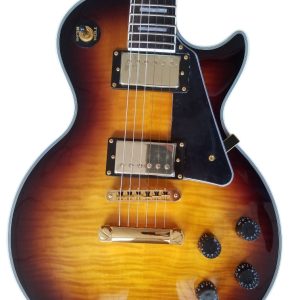 Custom Crown Vintage Sunburst Flame Maple Top Guitar