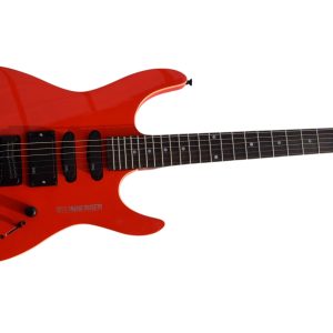 Alternative view of Custom Diplomat Boden Red Headless Guitar