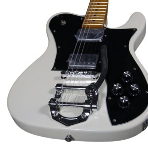 Custom Regent Olympic White Bigsby Guitar