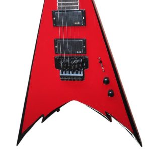 Custom Race Phil Demmel King V Red Black Bevel Guitar