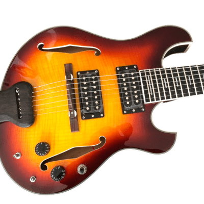 Custom Vesper Languedoc Region PL G2 Sunburst Guitar - Image 3