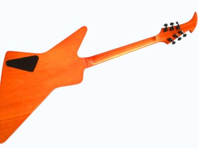 Custom Garnet James Hetfield Sun Inlay Electric Guitar - Image 3