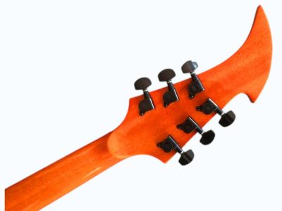 Custom Garnet James Hetfield Sun Inlay Electric Guitar - Image 7