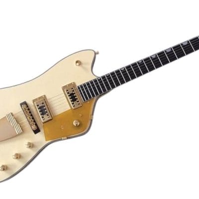 Custom Sovereign Jupiter Thunderbird Billy Cream Guitar - Image 2