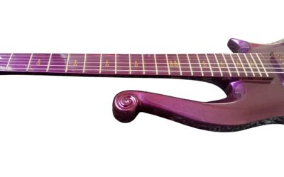 Custom Ember Prince Cloud Purple Guitar - Image 6
