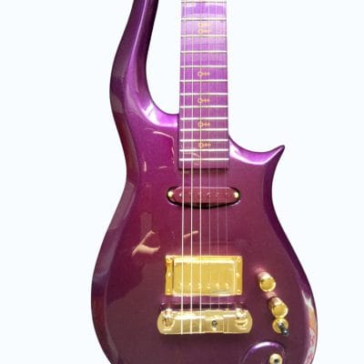 Custom Ember Prince Cloud Purple Guitar