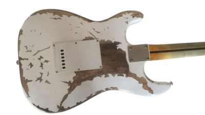 Custom Regent ST Aged Relic White Guitar - Image 6