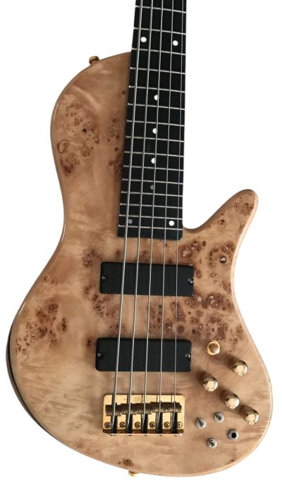 Custom Solis Imperial Natural Birdseye Bass