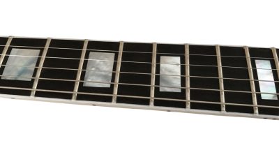 Custom Crown ZW Bullseye Orange Black Guitar - Image 3