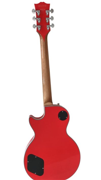 Custom Crown ZW Bullseye Orange Black Guitar - Image 9