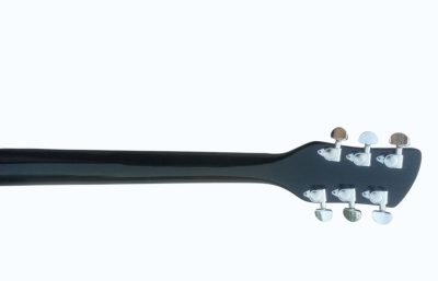 Custom Nova 350 Black Guitar - Image 8