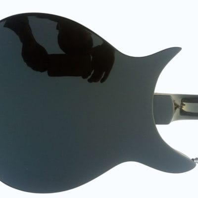 Custom Nova 350 Black Guitar - Image 7