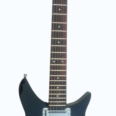Custom Nova 350 Black Guitar - Image 2