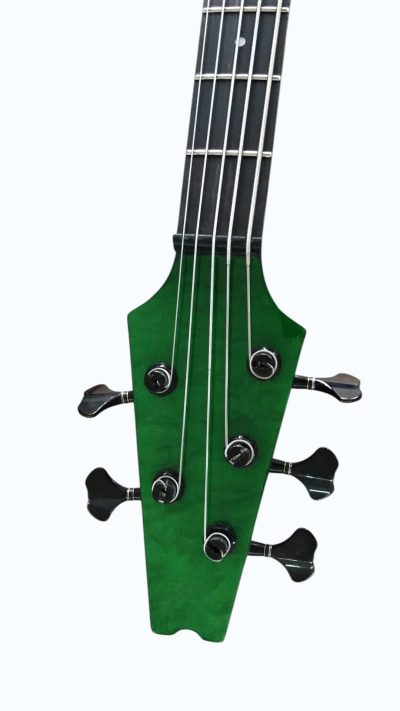 Custom Vanta Green Modul Quantum Graphite 4 String Bass - Image 3