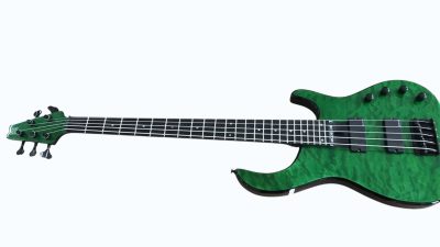 Custom Vanta Green Modul Quantum Graphite 4 String Bass - Image 4