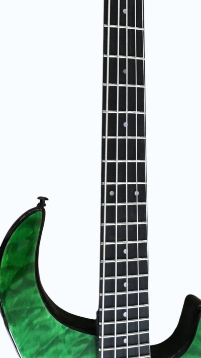 Custom Vanta Green Modul Quantum Graphite 4 String Bass - Image 5