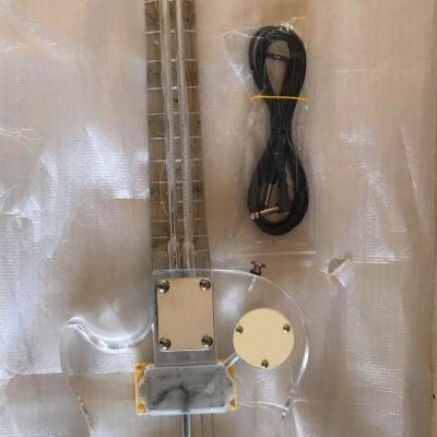 Custom Crown Plexiglass Acrylic Tree of Life Inlay Guitar - Image 2