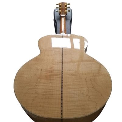 Custom Crown SJ200 Elvis Natural Acoustic Guitar - Image 2
