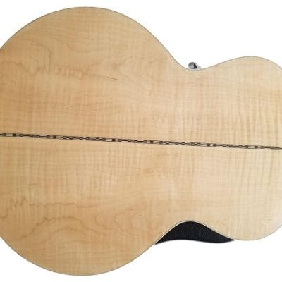Custom Crown SJ200 Elvis Natural Acoustic Guitar - Image 3