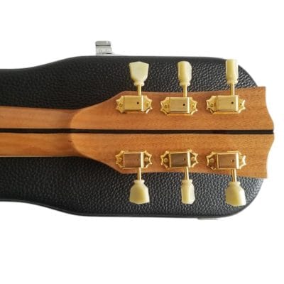Custom Crown SJ200 Elvis Natural Acoustic Guitar - Image 4