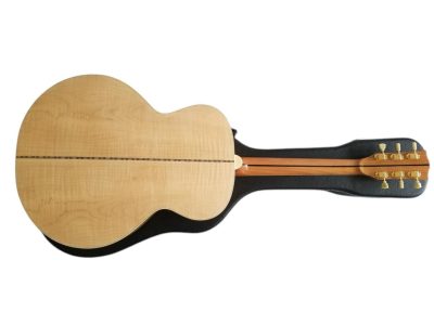 Custom Crown SJ200 Elvis Natural Acoustic Guitar - Image 5