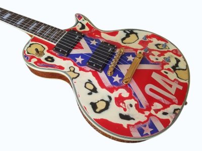 Custom Crown Aged Electric Guitar - Image 4