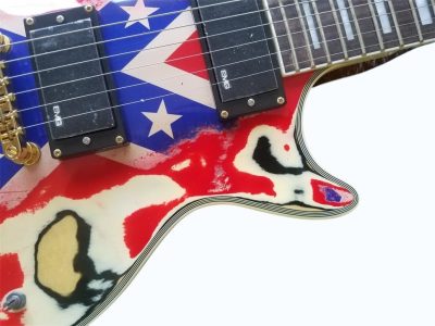 Custom Crown Aged Electric Guitar - Image 6