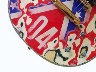 Custom Crown Aged Electric Guitar - Image 7