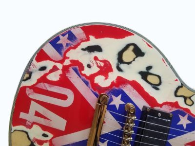 Custom Crown Aged Electric Guitar - Image 8