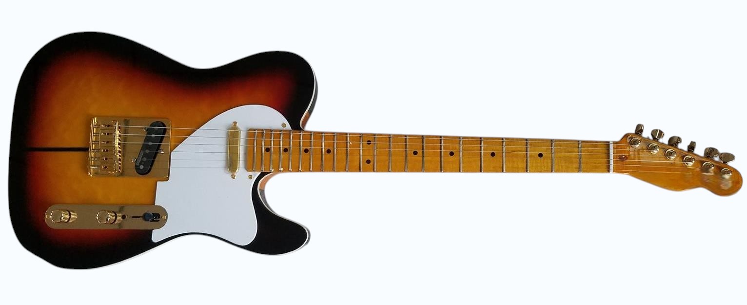Custom Regent TL MH Tuff Dog Sunburst Guitar - Image 11