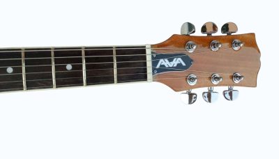 Custom Crown AVA 333 TD White Fhole Guitar - Image 8