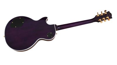 Custom Crown Traditional Purple Flame Maple Top Guitar - Image 3
