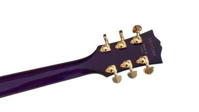 Custom Crown Traditional Purple Flame Maple Top Guitar - Image 5