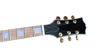 Custom Crown Traditional Purple Flame Maple Top Guitar - Image 6